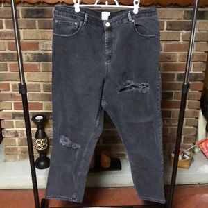 High-waisted Mom Jeans